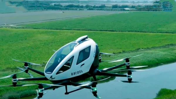 130 km/h, a 25-minute trip… Pilotless flying taxis have secured authorization to carry passengers in China