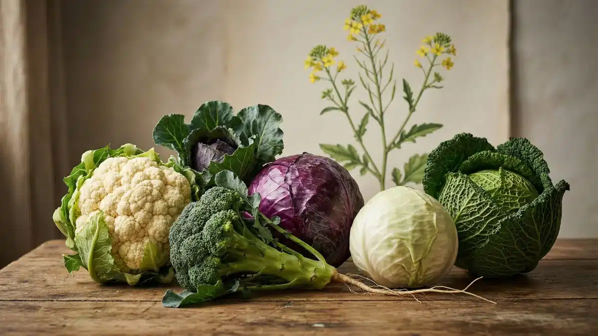 Many people don’t know it, but cauliflower, broccoli, and cabbage are all different varieties of the same plant