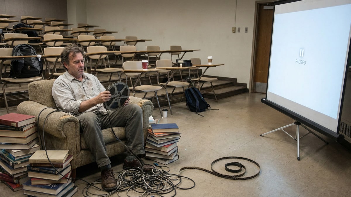 some professors can't take it anymore: their students are no longer even capable of watching a full movie